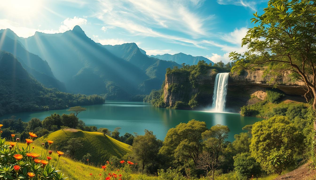 pemandangan alam yang memukau