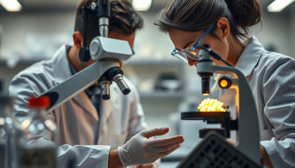 abu vulkanik dalam eksperimen biologis
