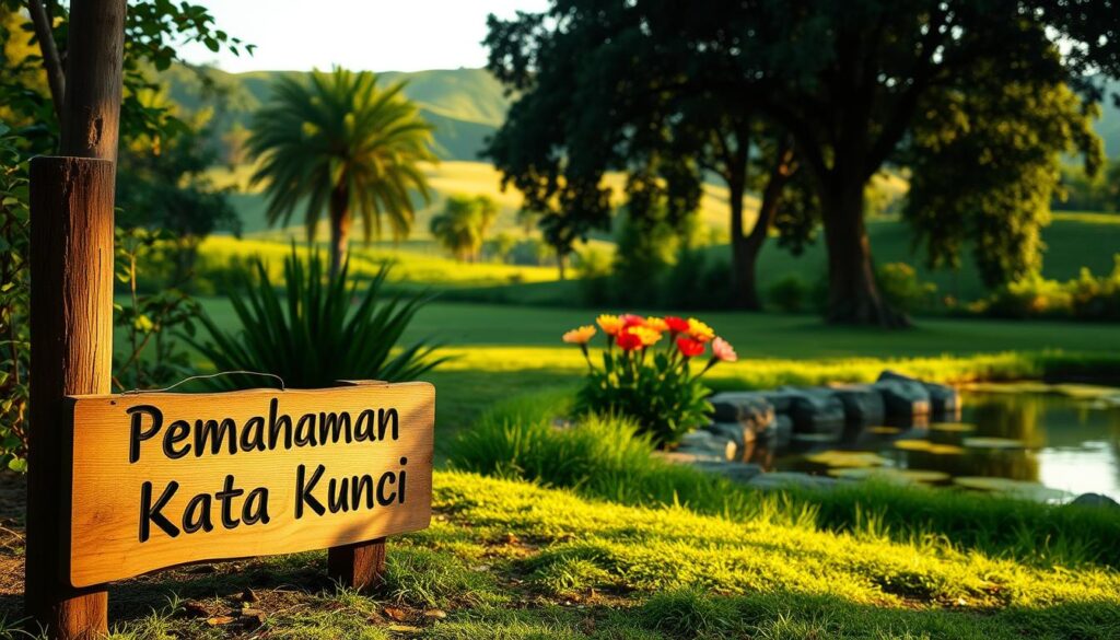 pemahaman kata kunci