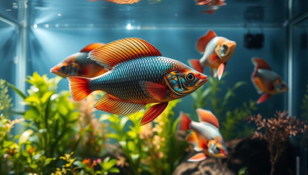 akuarium ikan arwana