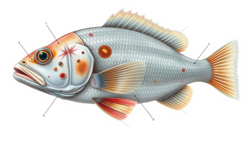 gejala penyakit pada ikan arwana